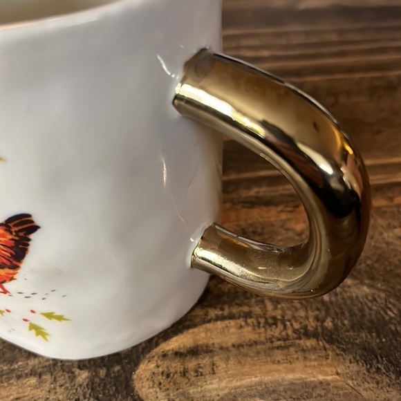 BOOVILLE Magenta 3 French Hens mug  Angela Staehling B37 - Picture 6 of 12